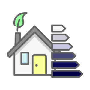 Energiezuinigheidslabel voor een huis